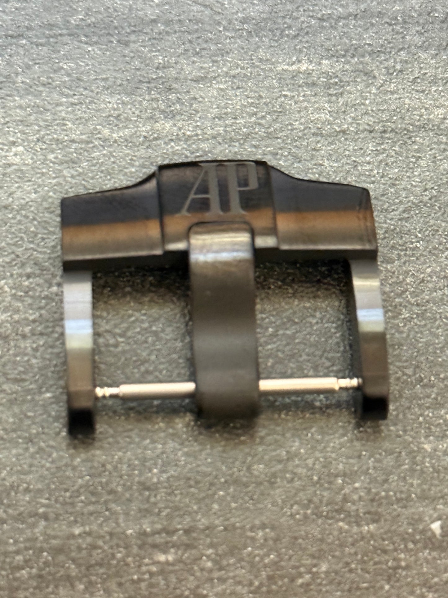 Audemars Piguet Black PVD Stainless Steel Tang Buckle (20MM)