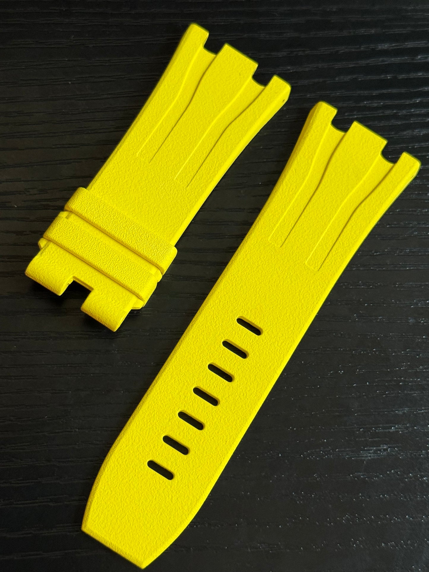 Audemars Piguet Diver OEM Yellow Rubber Tang Strap 30x24MM