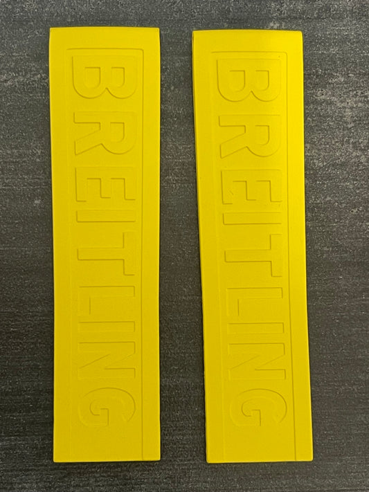 Breitling Yellow Diver Pro III Rubber Strap for Deployment Clasp 24-20MM