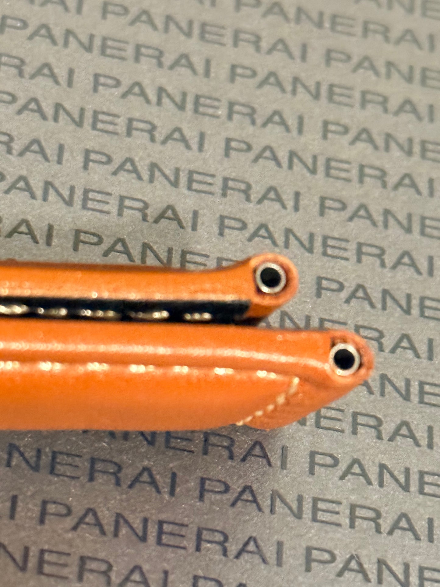 Panerai 24MM OEM Brown Calf Strap for Tang Buckle (24/22MM)