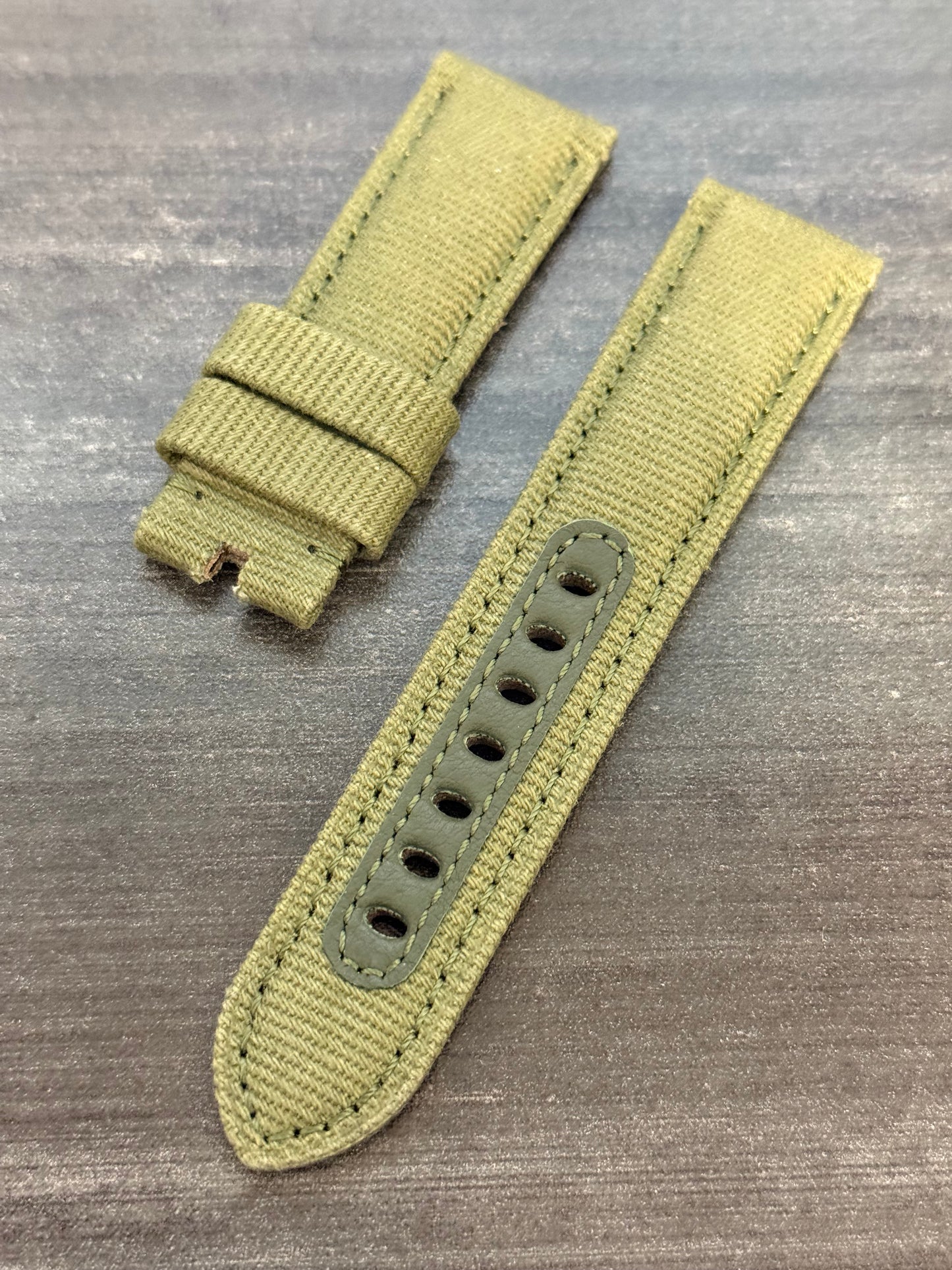 PANERAI PET Recycled Green Tang Strap (24/22)