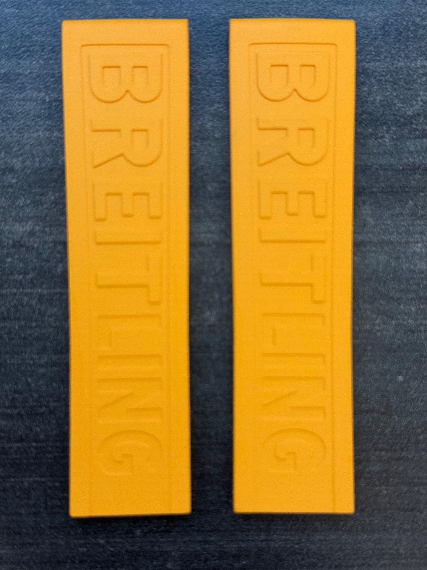 Breitling Tangerine Diver Pro III Rubber Strap for Deployment Clasp 22-20
