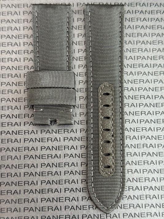 PANERAI PET Recycled Gray Tang Strap (24/22)