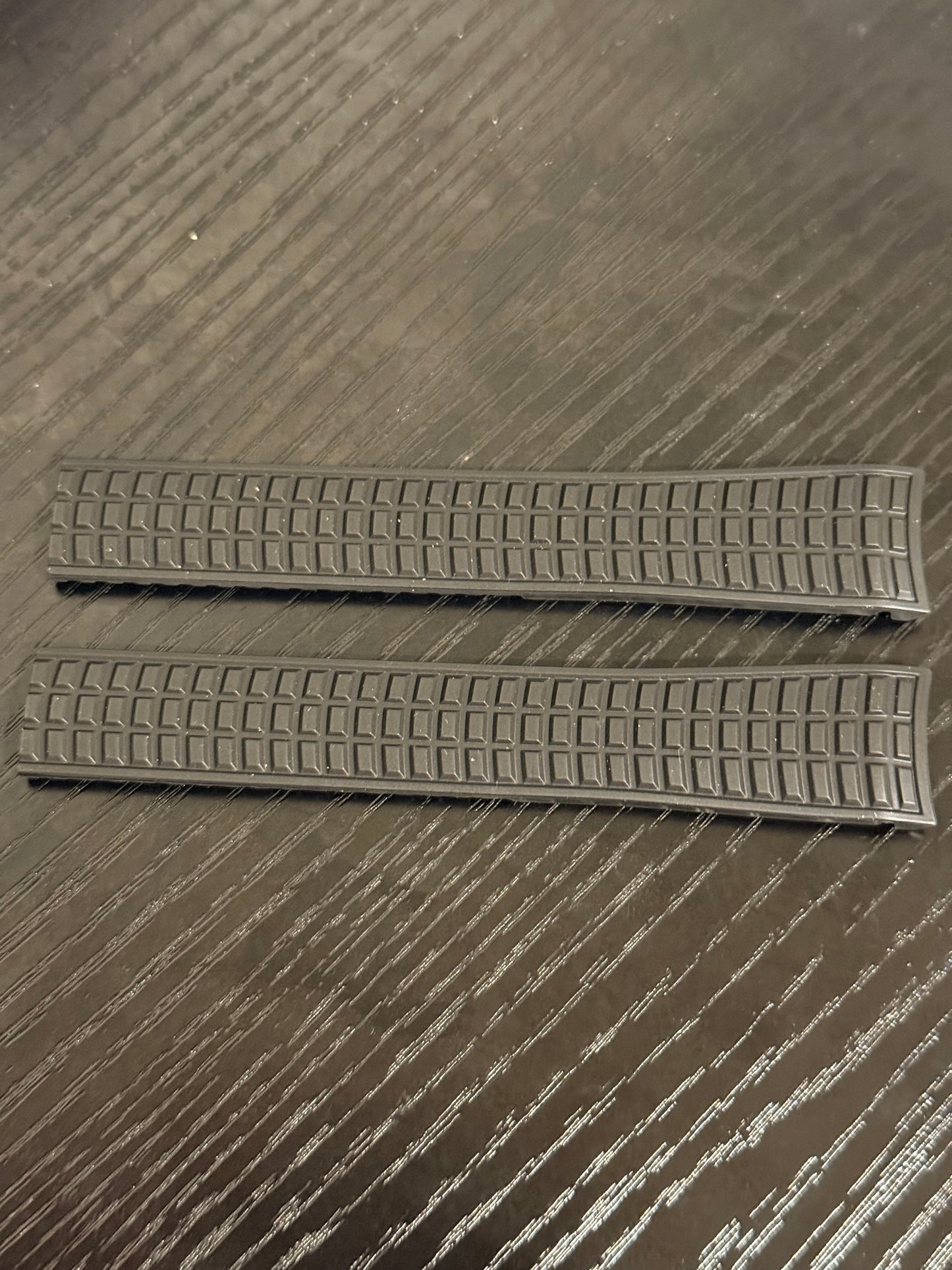 New Patek Philippe Aquanaut 19mm x 16mm Black Rubber Band Strap