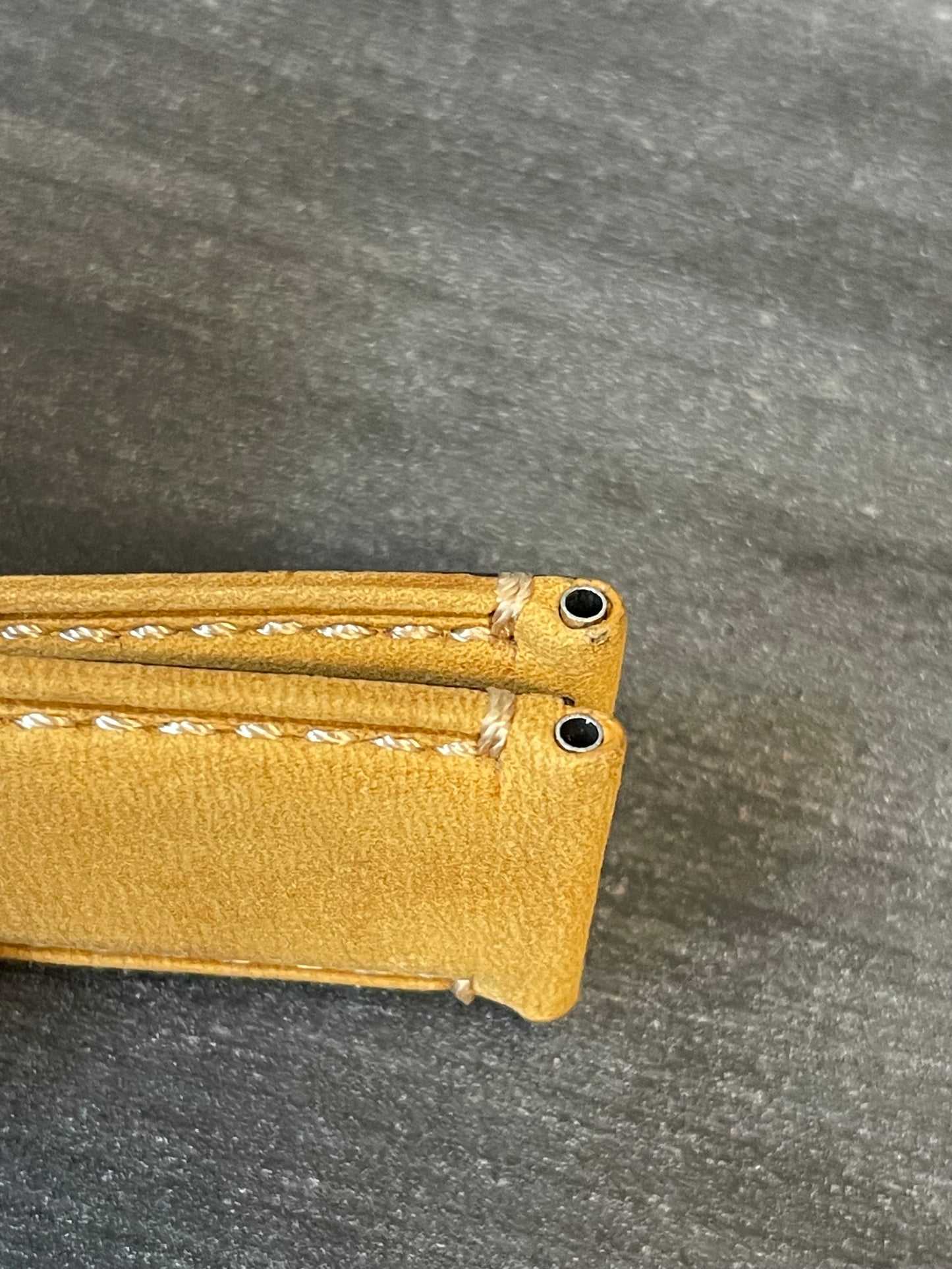 Panerai Brown Suede OEM Strap 24mm Lug for Deployant Buckle