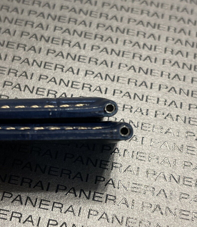 Panerai Blue Alligator Tang