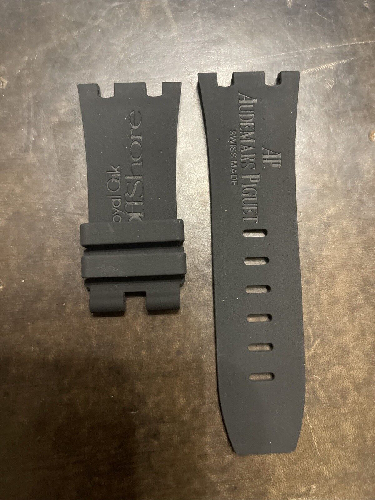 Audemars Piguet Diver OEM Black Rubber Tang Strap