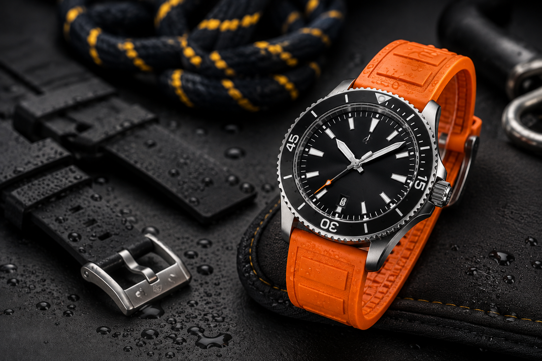 The Breitling Rubber Watch Strap: Built for the Way You Actually Live