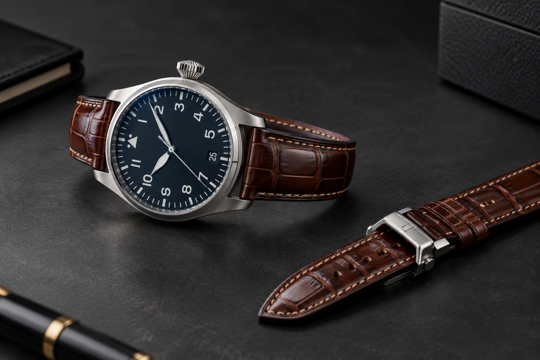 The IWC Alligator Strap Difference: What Big Pilot Owners Notice First