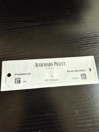 Audemars Piguet Royal Oak Diver 15720ST Quick Release White Strap