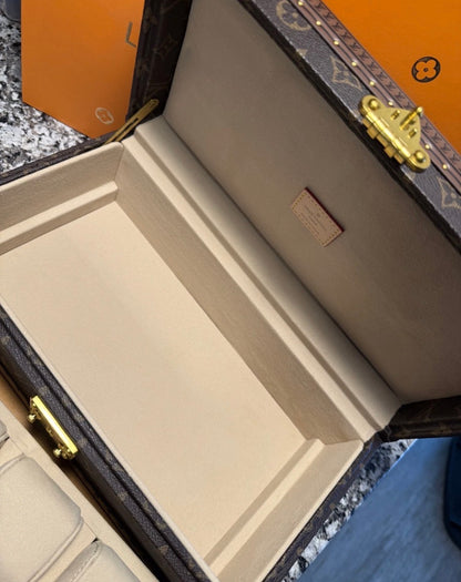 Louis Vuitton Monogram Canvas Coffret 8 Montres Watch Case