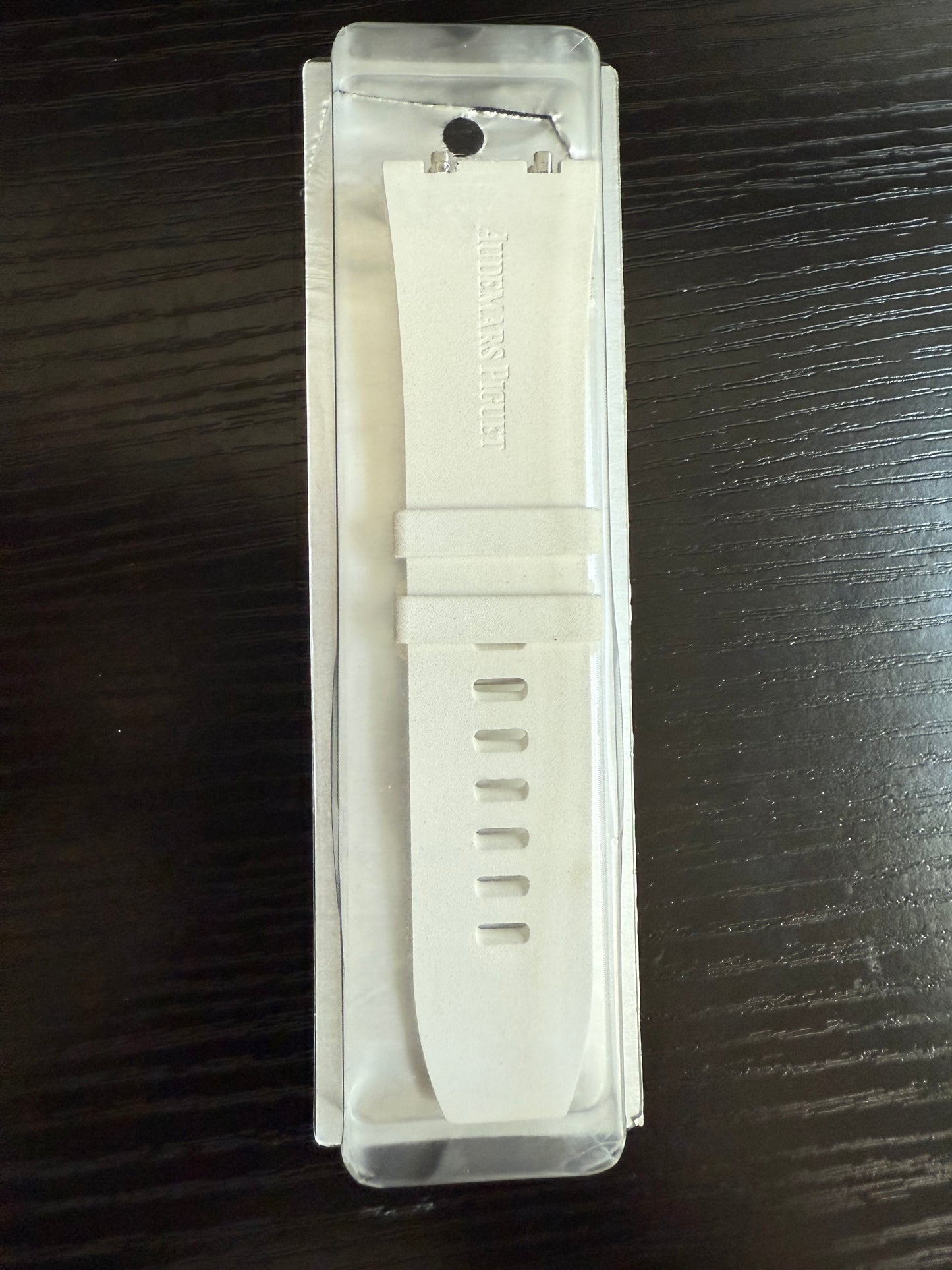 Audemars Piguet Royal Oak Diver 15720ST Quick Release White Strap