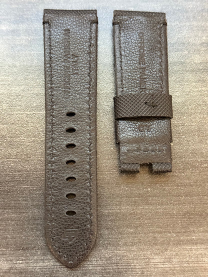 Panerai 24MM Black Canvas Deployant Strap (24/22MM)