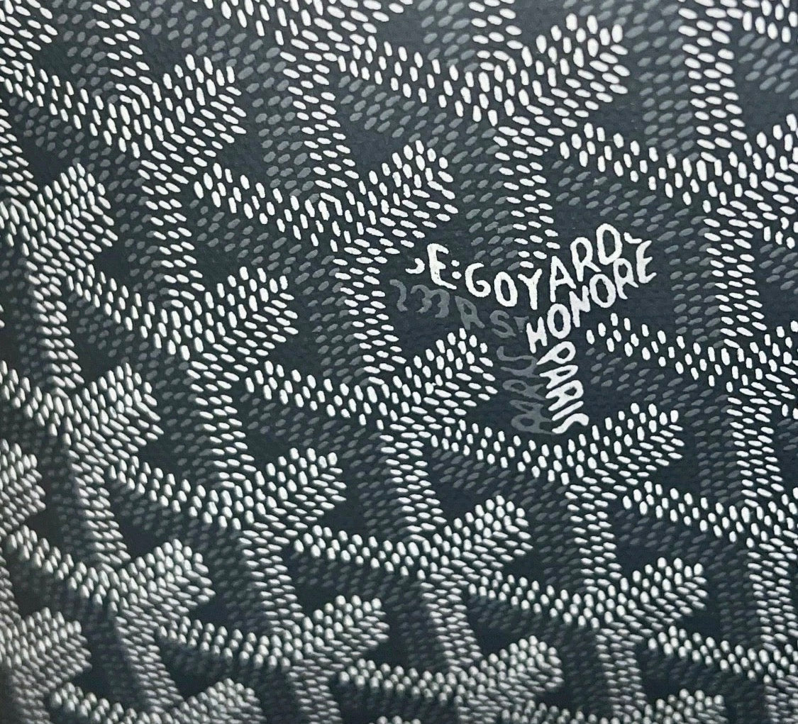 Goyard Boston 50 Gray Goyardine Travel Duffle Bag Unisex Soldout
