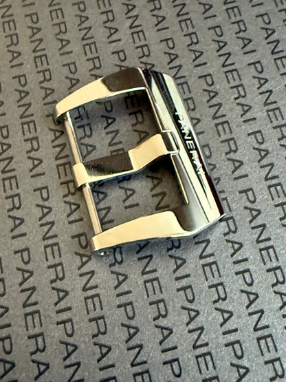 Panerai OEM Polished Stainless Steel Pre-V Tang Buckle 20MM