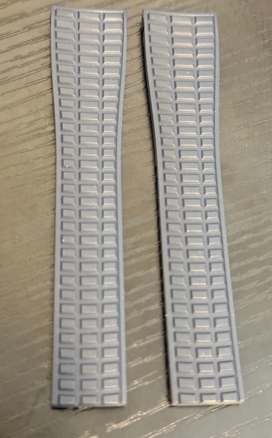 Genuine Patek Philippe Aquanaut Blue Rubber Strap 21x16mm Uncut for 5261R