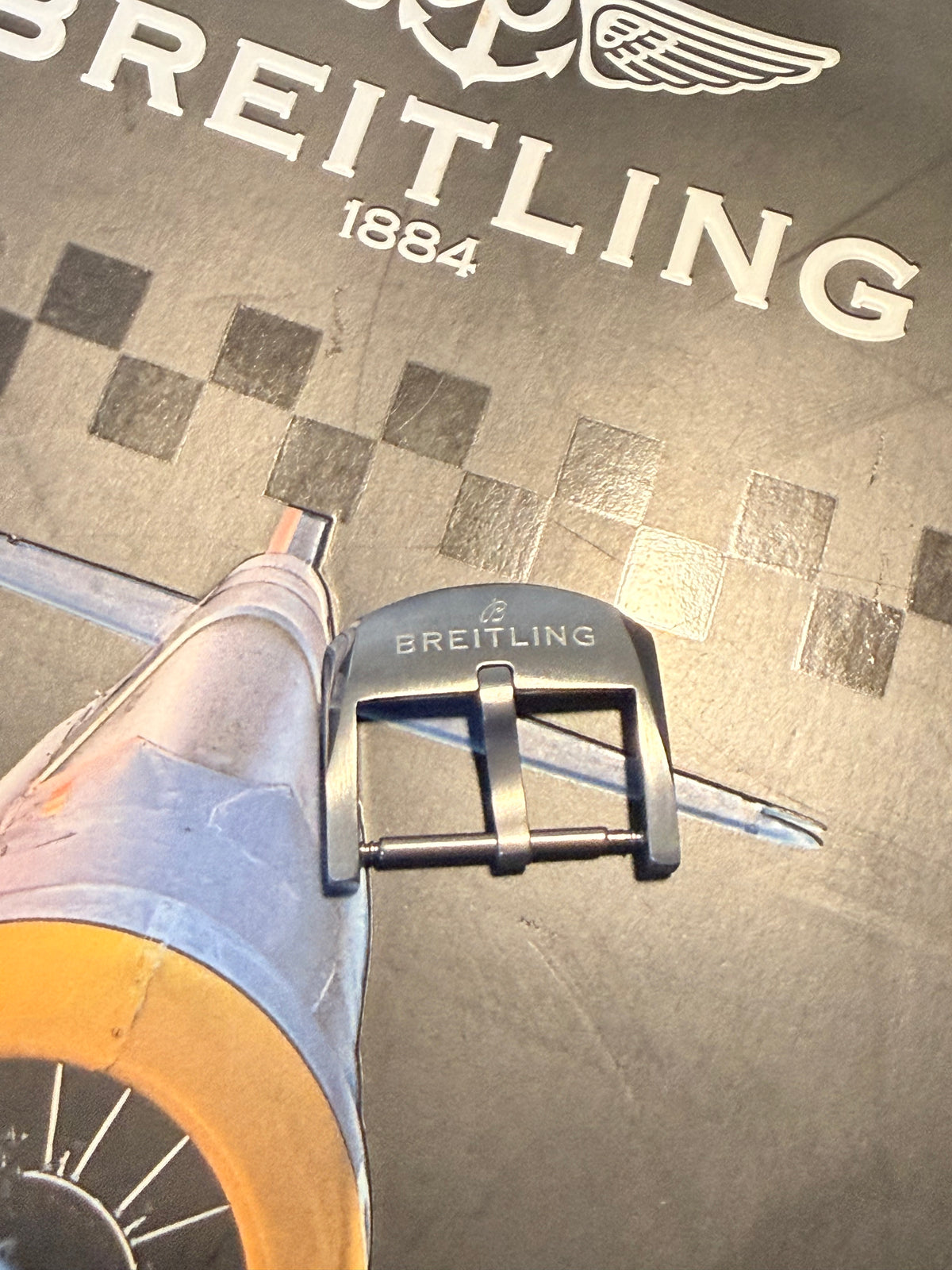 Breitling OEM 18MM Stainless Steel Tang Pin Buckle