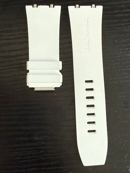 Audemars Piguet Royal Oak Diver 15720ST Quick Release White Strap