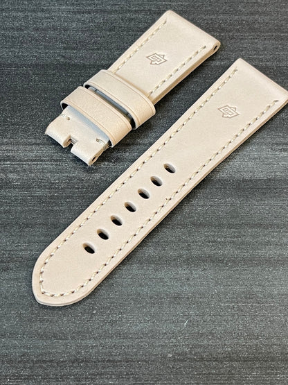 Panerai Calf tan Calf 26mm x 22mm OEM Strap for Tang Buckle