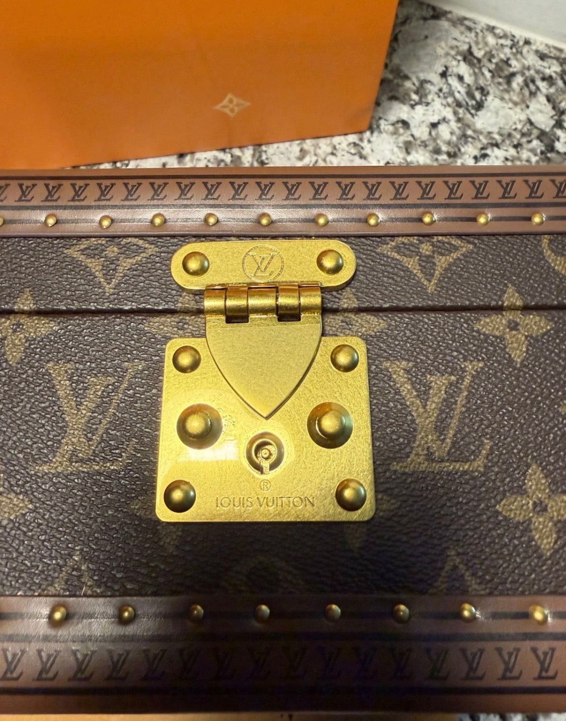 Louis Vuitton Monogram Canvas Coffret 8 Montres Watch Case