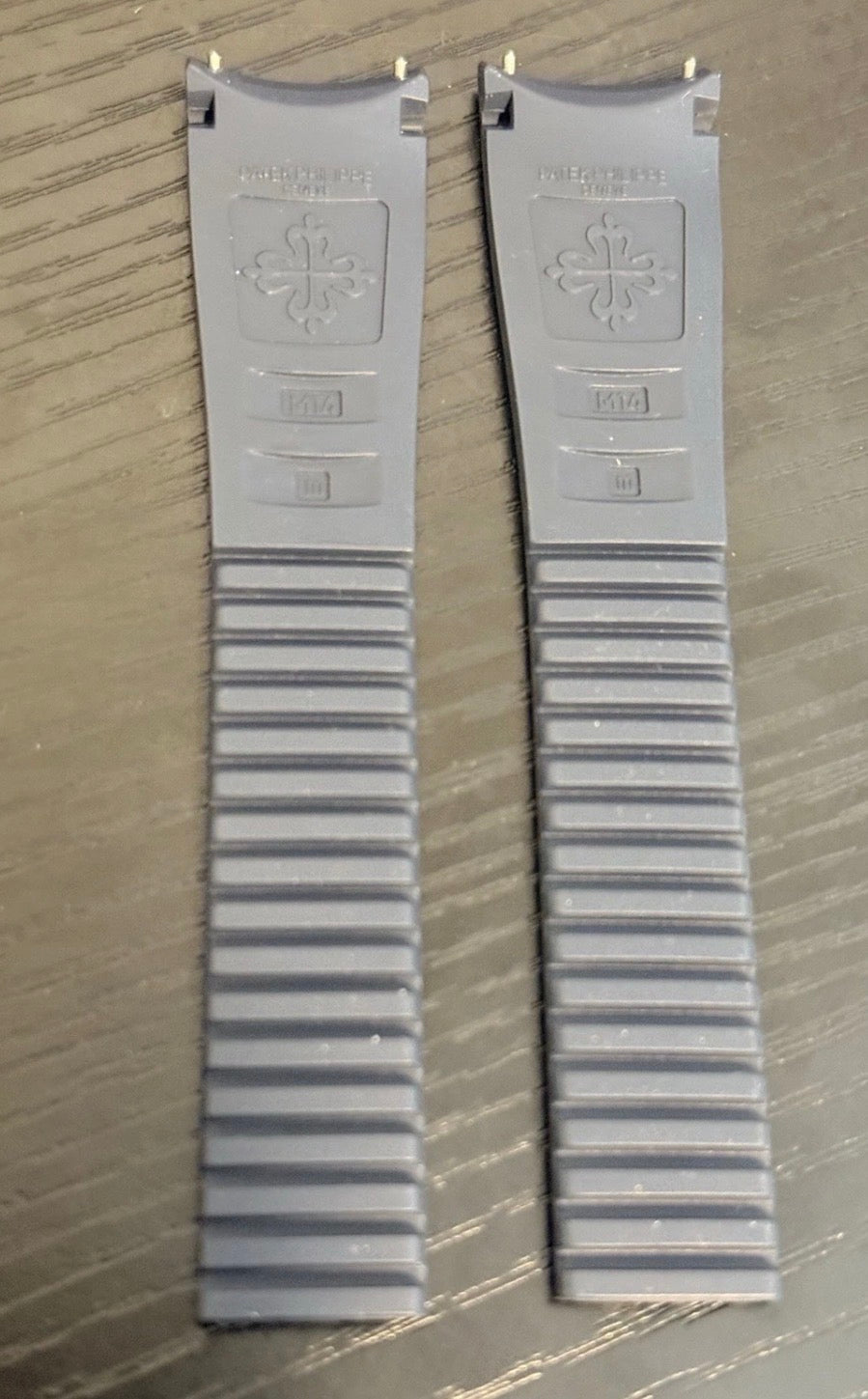 Genuine Patek Philippe Aquanaut Blue Rubber Strap 21x16mm Uncut for 5261R