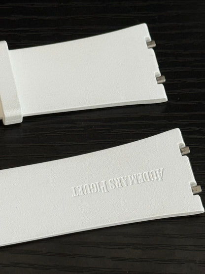 Audemars Piguet Royal Oak Diver 15720ST Quick Release White Strap