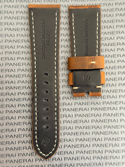 Panerai 26MM Brown Suede Strap for Tang Buckle (26/22MM)