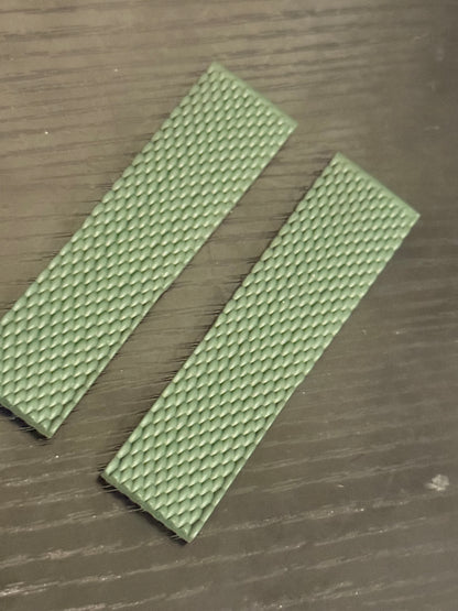 Breitling OEM Green Mesh Rubber Strap for Deployment Clasp 22-20 Sold Out at Boutiques