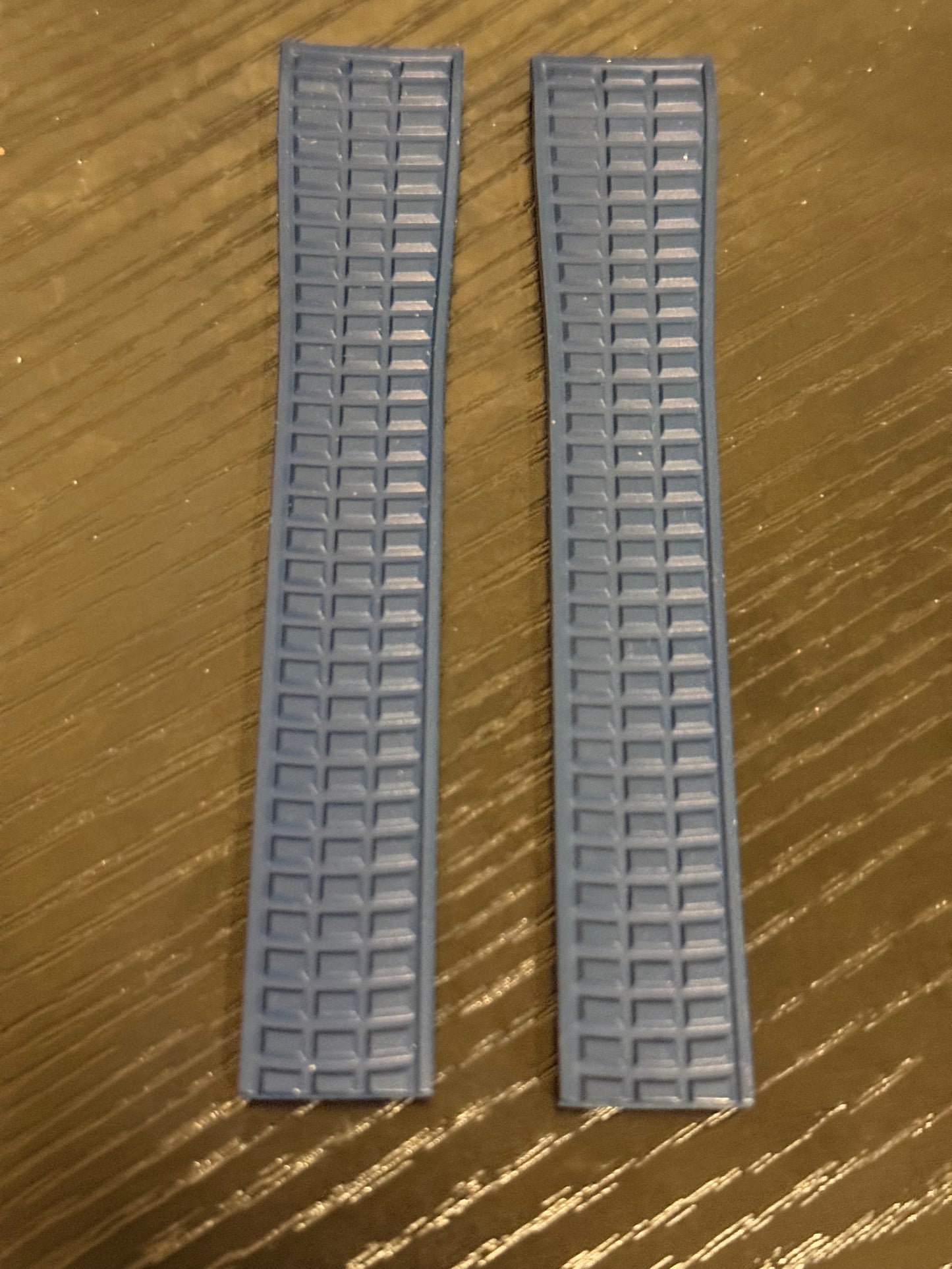 New Patek Philippe Aquanaut 19mm x 16mm Navy Blue Rubber Band Strap