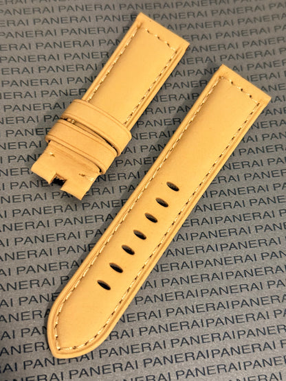 Panerai 22MM Tan Suede OEM Tang Strap (22/20MM)