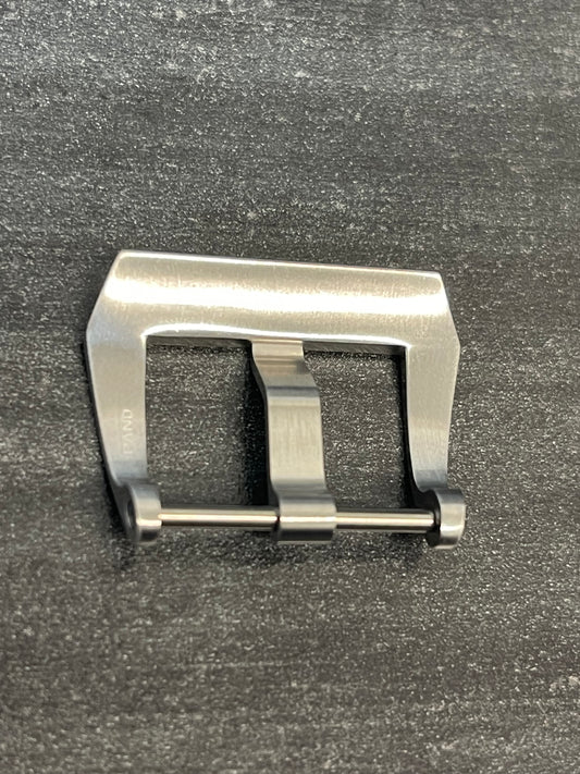 Luxury watch buckle with premium stainless steel clasp for high-end watch straps