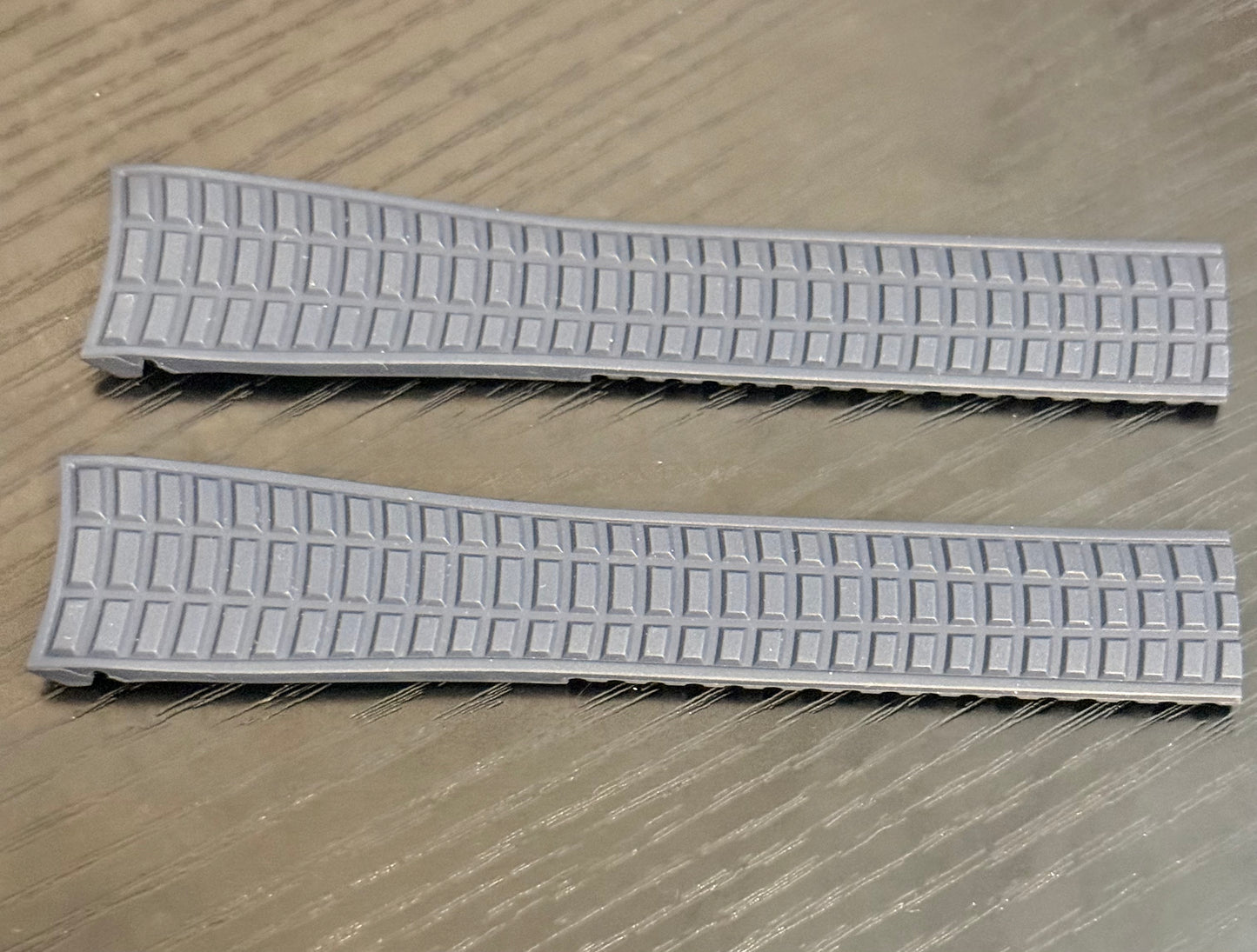 New OEM Patek Philippe Aquanaut Blue Rubber Strap 21x16mm Uncut for 5261R