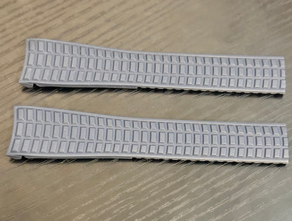 New OEM Patek Philippe Aquanaut Blue Rubber Strap 21x16mm Uncut for 5261R