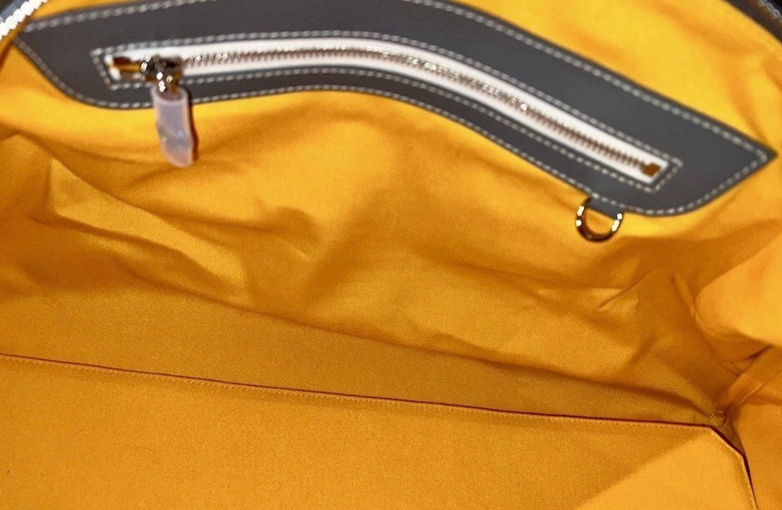 Goyard Boston 50 Gray Goyardine Travel Duffle Bag Unisex Soldout