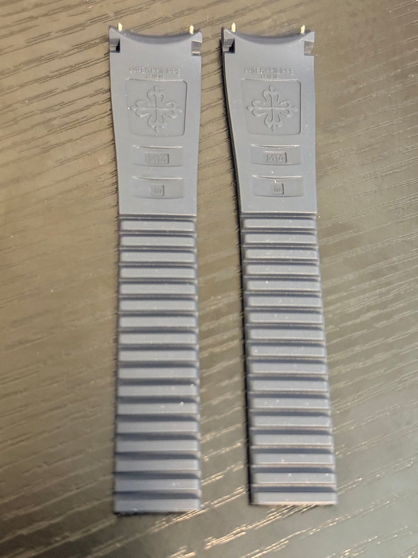 New OEM Patek Philippe Aquanaut Blue Rubber Strap 21x16mm Uncut for 5261R