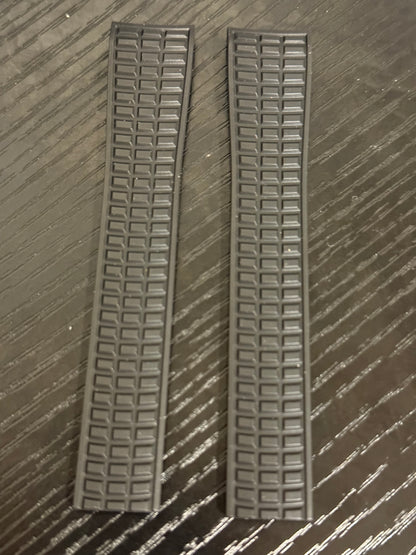 New Patek Philippe Aquanaut 19mm x 16mm Black Rubber Band Strap