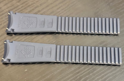 New OEM Patek Philippe Aquanaut Blue Rubber Strap 21x16mm Uncut for 5261R