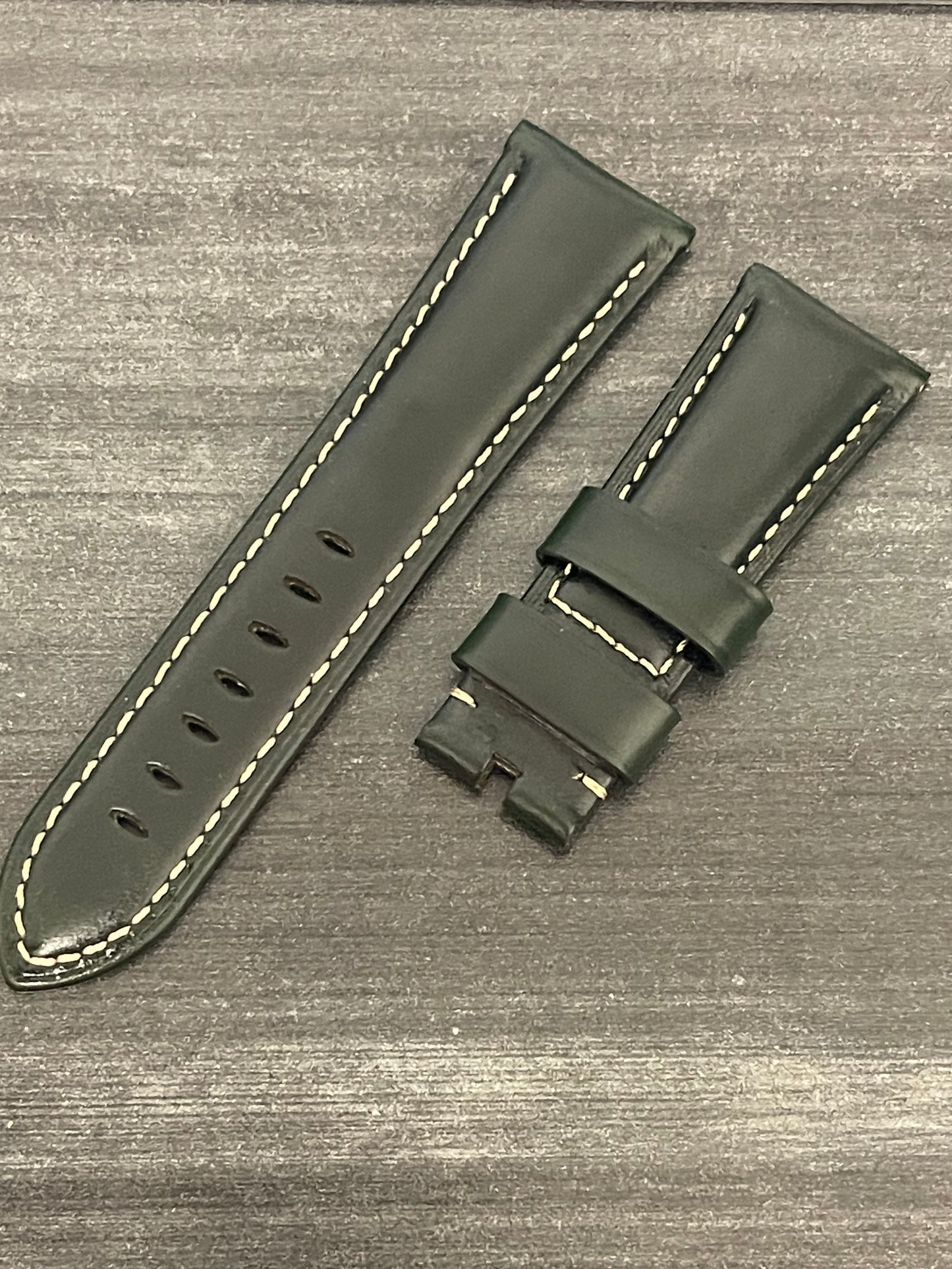 Panerai 26MM Green Calf Strap for Tang Buckle (26/22MM)