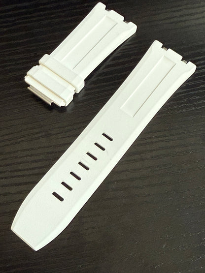 Audemars Piguet Royal Oak Diver 15720ST Quick Release White Strap