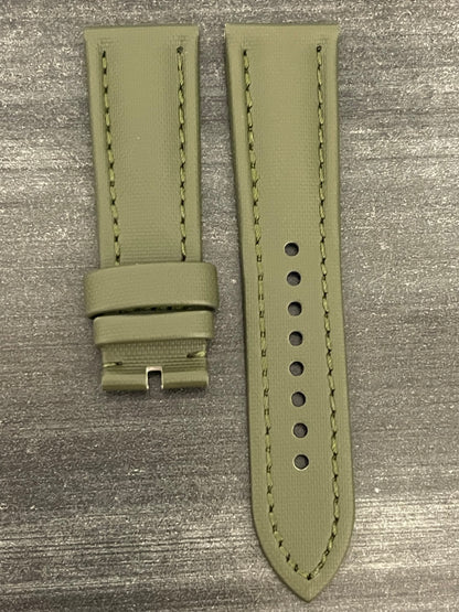 Green Blancpain Fifty Fathoms straps