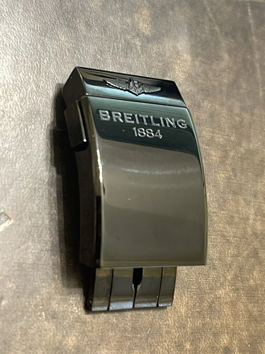 Breitling Black DLC Deployment Watch Clasp OEM 20mm