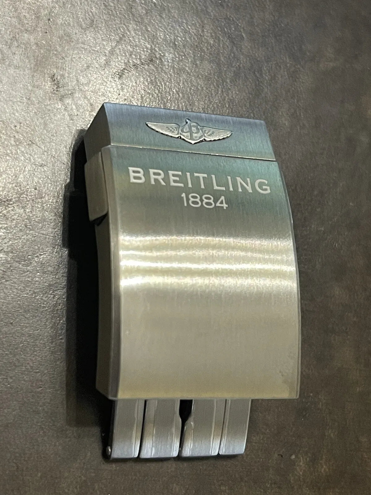 Breitling Diver Watch Strap 20MM Brushed Stainless Steel Clasp