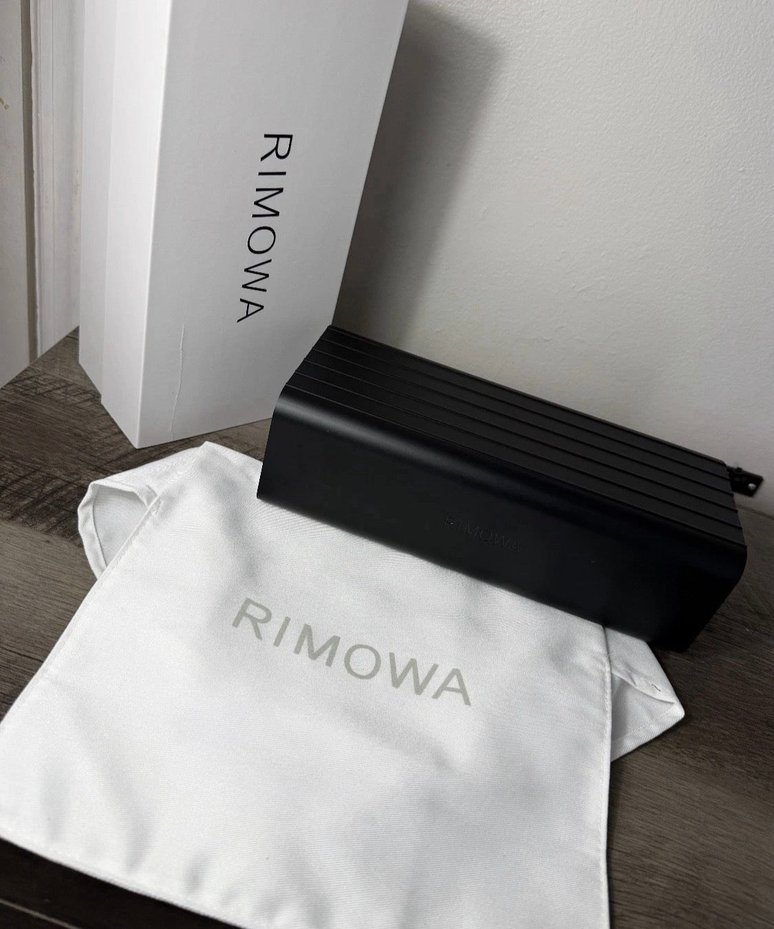 Rimowa 3 Watch Black Aluminium Case Retails $2,470