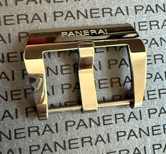 Panerai OEM Polished Stainless Steel Pre-V Tang Buckle 20MM