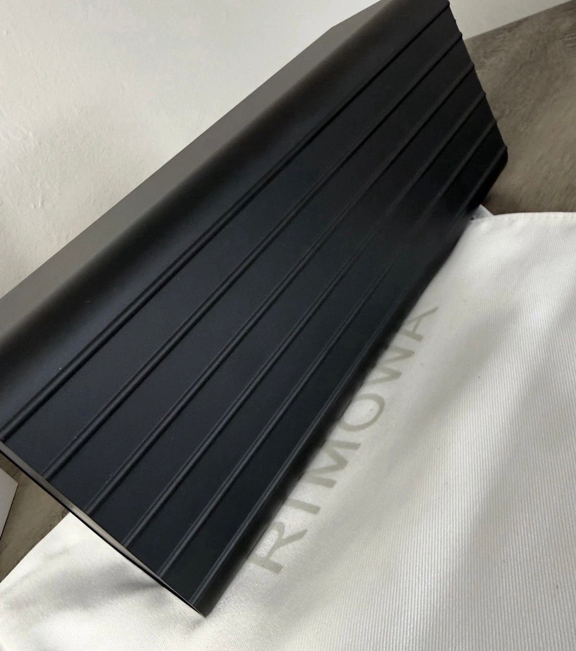 Rimowa 3 Watch Black Aluminium Case Retails $2,470