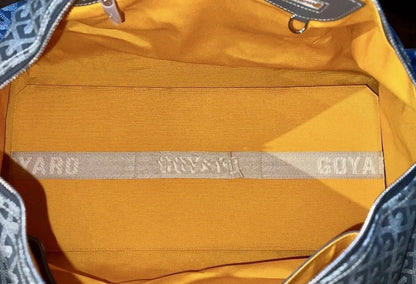 Goyard Boston 50 Gray Goyardine Travel Duffle Bag Unisex Soldout