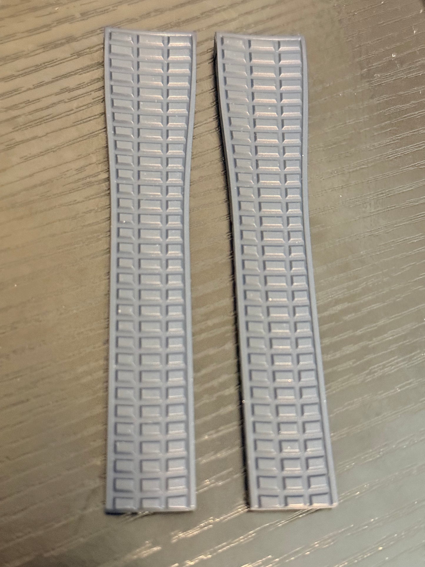 New OEM Patek Philippe Aquanaut Blue Rubber Strap 21x16mm Uncut for 5261R