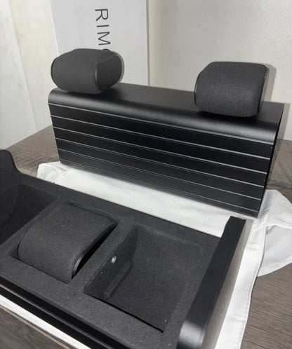 Rimowa 3 Watch Black Aluminium Case Retails $2,470