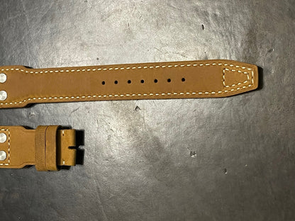 IWC Tan Suede Strap for Deployant Clasp