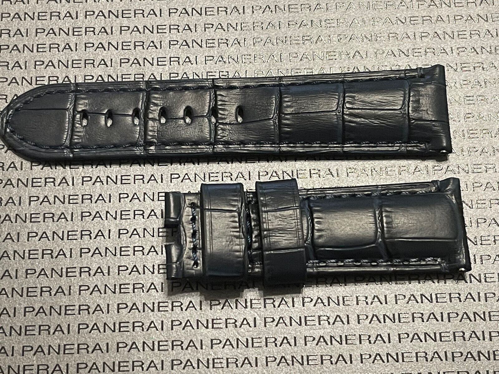 Panerai alligator outlet strap